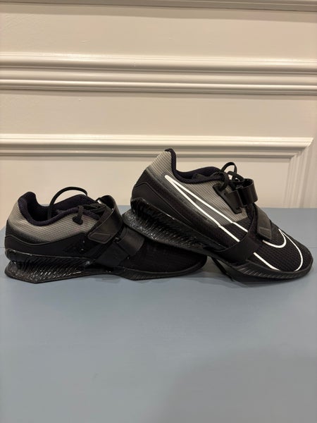 Black Men's Size M 12.0 (W 13.0) Adult Nike Romaleos 4 Weightlifting Shoes (New) VO2