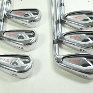 Titleist T300 2021 5-PW Iron Set Regular Flex AMT Red R300 Steel RH 198668