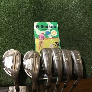 Adams Ladies Idea A12 OS Irons/Hybrids Set (5H, 6H, 7-PW) 50g Ultralite Graphite