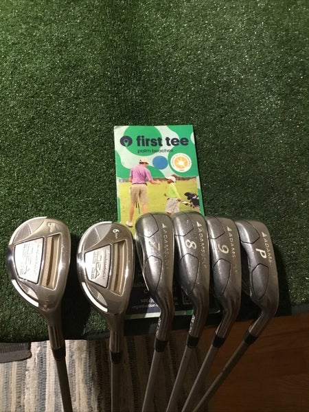 Adams Ladies Idea A12 OS Irons/Hybrids Set (5H, 6H, 7-PW) 50g Ultralite Graphite