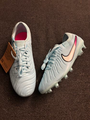 Blue Unisex Size M 6.5 (W 7.5) Nike Tiempo Legend 10 Pro FG Soccer Cleats (New)