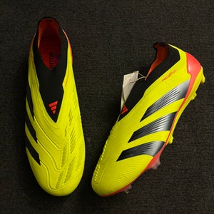 Yellow Men's Size M 9.5 (W 10.5) Adidas Predator Elite FG Molded Cleats Cleats (New)