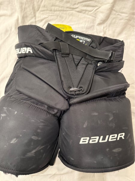 Junior Large Bauer supreme s27 Hockey Goalie Pants (Used)