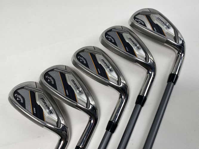 Callaway Mavrik Max Iron Set 7-PW+AW Project X Catalyst 5.0 Regular Graphite RH