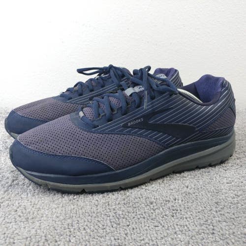 Brooks Addiction Walker Shoes Mens Size 13 Running Shoes Blue Walking Sneakers