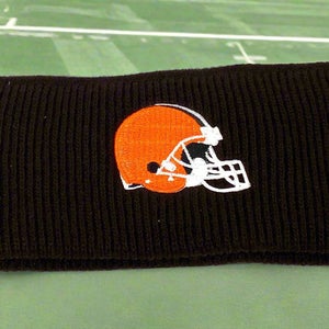 Cleveland Browns Vintage Late '90s NFL Brown Logo NOS Headband (New)