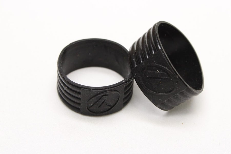 *NEW* 2X PRO KENNEX (BLACK) TENNIS RACQUET RUBBER GRIP BAND