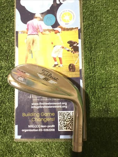 Titleist Vokey Design SM6 L Grind 60* Lob Wedge (LW) Steel Shaft (35)