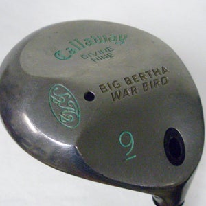 Callaway Big Bertha Warbird Divine Nine 9 wood (STEEL Gems Ladies) 9w Fairway