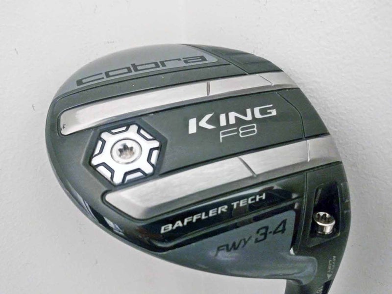 Cobra King F8 Gray 3-4 Wood 13-16* (Aldila NV Blue 70 Regular) Fairway