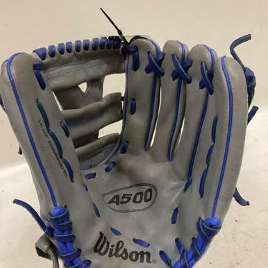 Used Wilson A 500 BB/SB Glove RH Throw Grey 12 1/2" 11725-S000488912