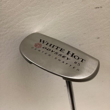 Used Odyssey WHITE HOT 5 CENTER Mens Putter RH 11725-S000489187