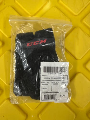 CCM Senior Suspenders-new in bag