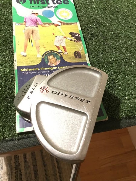 Odyssey White Hot 2-Ball Center Shafted Putter 34 Inches (RH)
