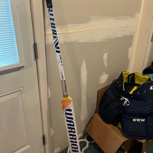 Intermediate Warrior Ritual V1 SR Regular Goalie Stick 23.5" Paddle (Used)