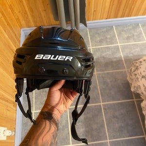 Bauer Black  Re-Akt  IMS 9 VN Helmet  Pro Stock