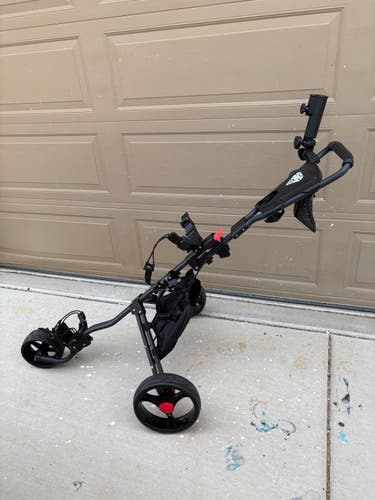 Allison Black Unisex Push Cart (Used)