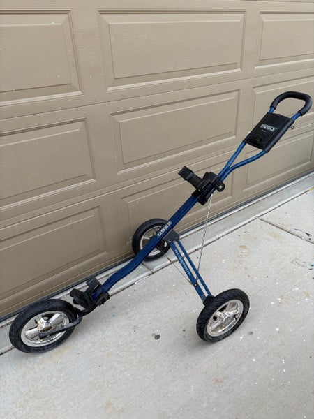 EZ GO Cruiser Blue Unisex Push Cart (Used)