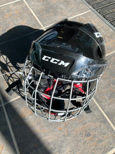 Black Large CCM FL40 Helmet (New)