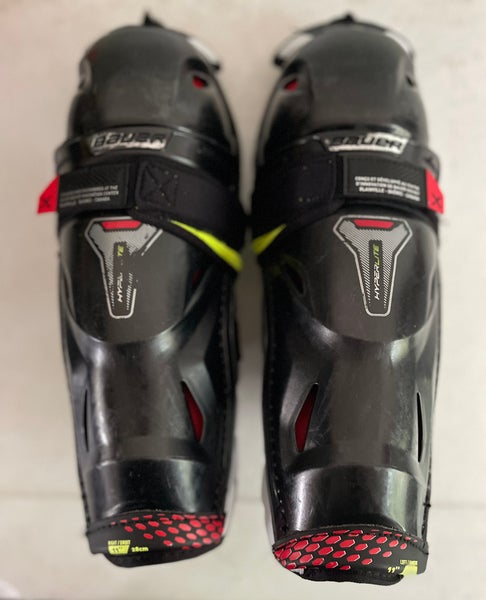 Junior Bauer Vapor Hyperlite 11" Shin Pads (Used)