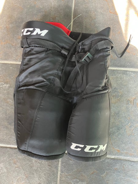 Black Youth Large CCM JetSpeed FT350 Hockey Pants (Used)