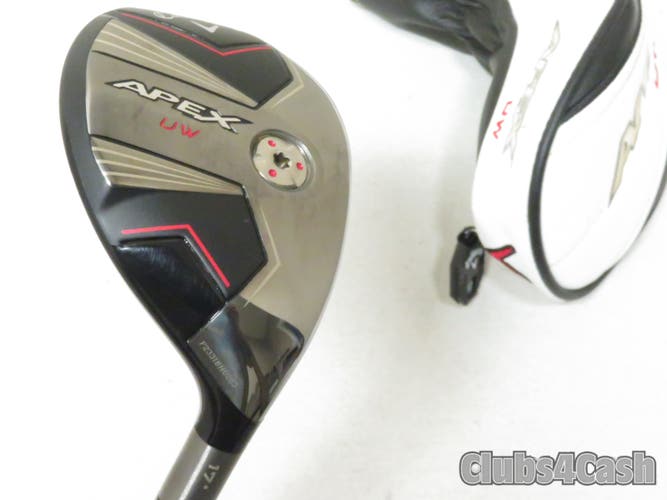 Callaway Apex UW Utility Wood 17 Mitsubishi MMT 80 X-Flex +Cover  Near MINT