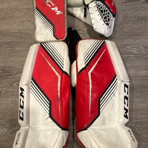 22" CCM YTFlex 2 Goalie Leg Pads (Used)