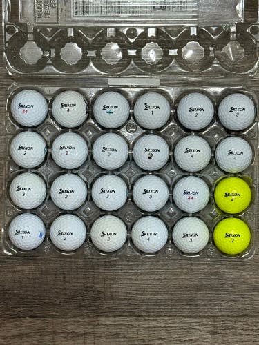 24 Srixon Z-Star Golf Balls - 5A Mint Condition Only