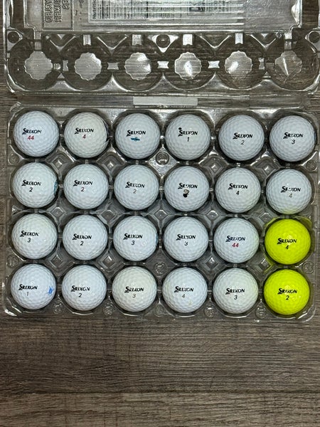 24 Srixon Z-Star Golf Balls - 5A Mint Condition Only