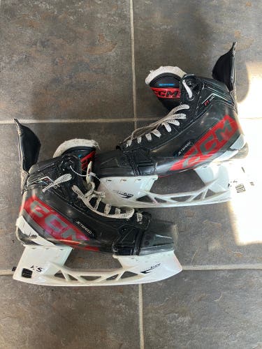 Intermediate CCM Jetspeed FT680 Hockey Skates Regular Width 7.5/8