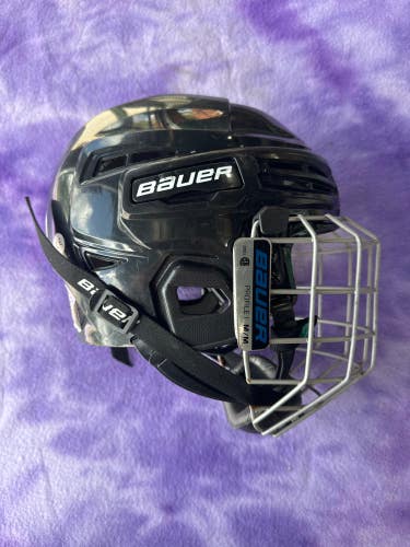 Black Medium Bauer IMS 5.0 Helmet (Used)