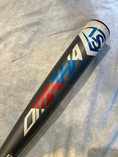 2019 Louisville Slugger Omaha 519 Alloy Bat BBCOR Certified (-3) Alloy 27 oz 30" (Used)