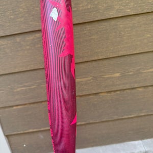 2024 DeMarini Voodoo One Pink USABat Certified Bat (-3) 28 oz 31" (Used)