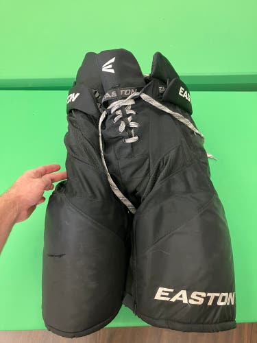 Black Senior XL Easton Stealth C7.0 Hockey Pants (Used)