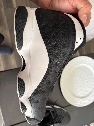 Black Unisex Size M 9.5 (W 10.5) Adult Air Jordan Shoes (Used)