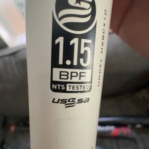 2023 Marucci CATX Alloy USSSA Certified Bat (-10) 20 oz 30" (Used)