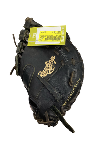 Used Rawlings HIGHLIGHT SERIES BB/SB First Base LH Throw Black 11 1/2" 11613-S000166776
