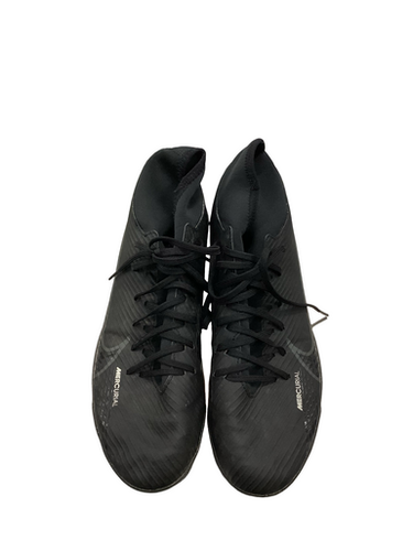 Used Nike MERCURIAL Soccer Indoor Shoes Black Senior 12 11613-S000166730