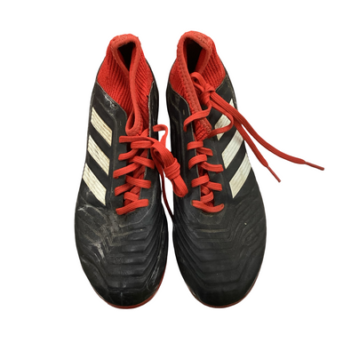 Used Adidas PREDATOR Soccer Cleats Black Junior 04.5 11613-S000166728