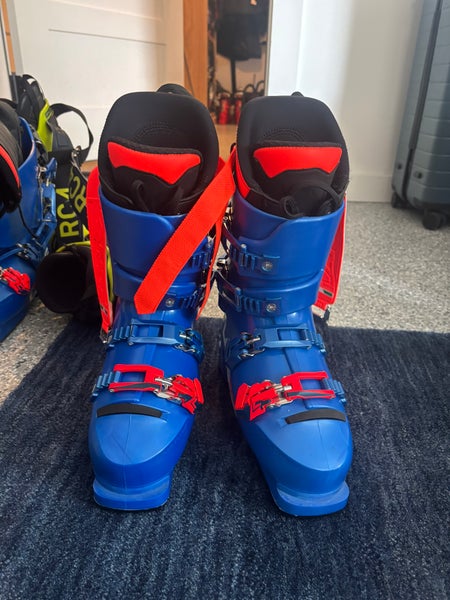 Lange ZA Ski Boots Stiff Flex (Used)