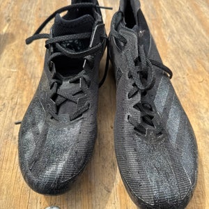 Black Men's Size M 10.5 (W 11.5) Adult Adidas Adizero Low Top (New)