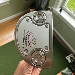 Unisex 2023 Scotty Cameron Special Select Flowback 5 Mallet Right Handed Putter Uniflex 35" (New)