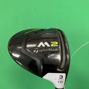 TaylorMade M2 Fairway Wood Right Handed Stiff Flex 15 Loft (Used)