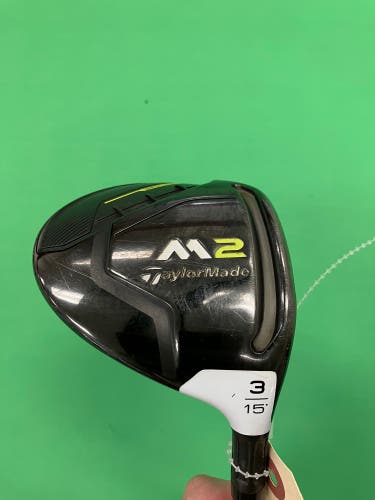 TaylorMade M2 Fairway Wood Right Handed Stiff Flex 15 Loft (Used)