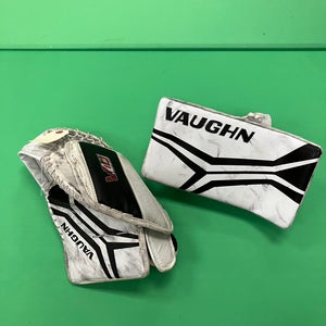 Youth Vaughn V10 Goalie Gloves & Blockers Regular (Used)