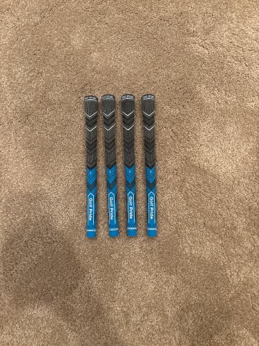 (Set of 4) Golf Pride MCC Plus 4 Grip Grey/Blue