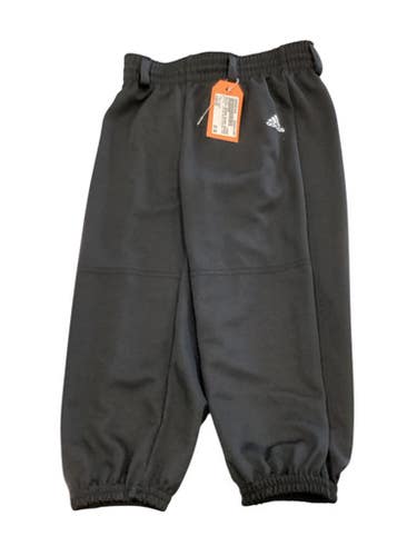 Used Adidas ADIDAS BLACK BASEBALL PANT BB/SB Pant Boys Black XS 11884-S000051545