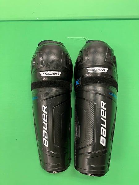 Intermediate Bauer X Shin Pads 14" (Used)