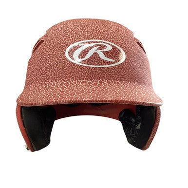 Used Rawlings BASEBALL HELMET Batting Helmet No Mask Red LG 11760-S000081030