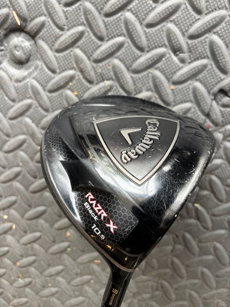 Men's 2012 Callaway Razr X Black Right Handed Driver Regular Flex 10.5 Loft (Used)
